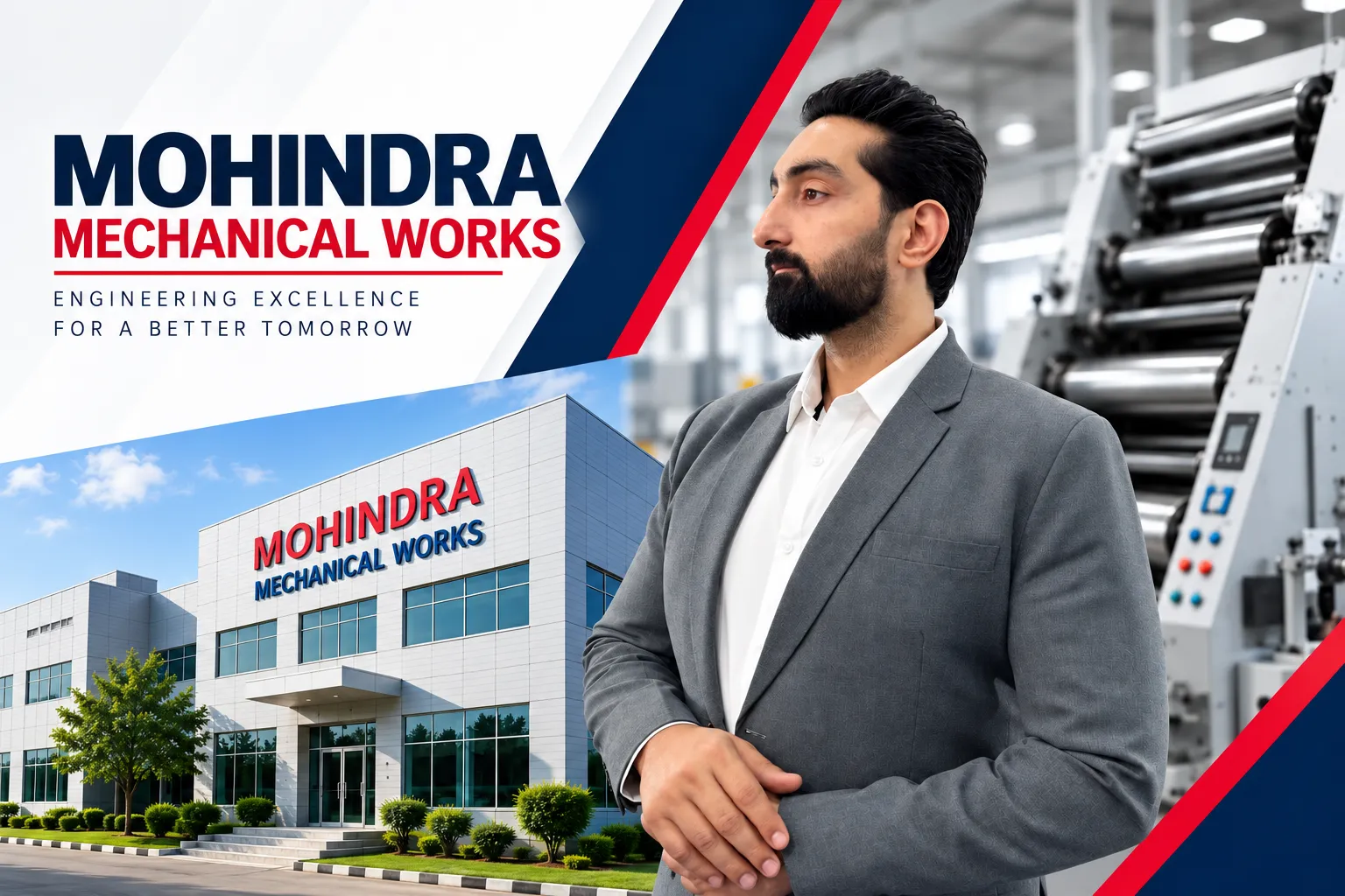 Mohindra Mechanical Works manufacturing facility and team