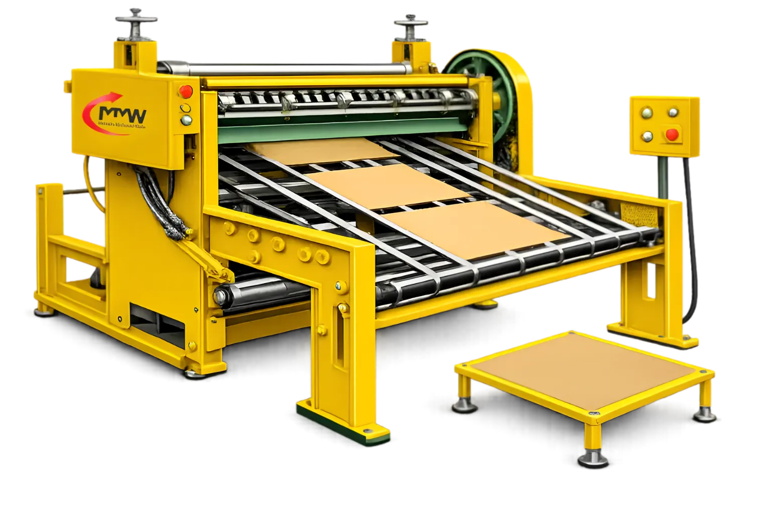 Reel To Sheet Cutting Machine For Corrugated Box Plant Reel To Sheet Cutting Machine For Corrugated Box Plant