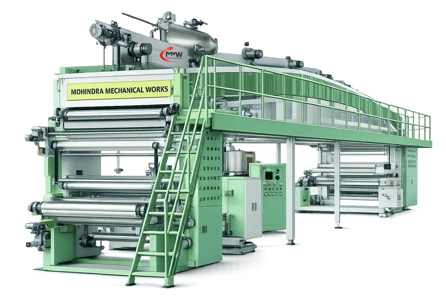 Water-Activated Vinyl Paper Coating Machine Water-Activated Vinyl Paper Coating Machine