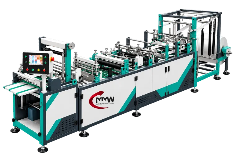 Laminated Three Side Seal Pouch Making Machine