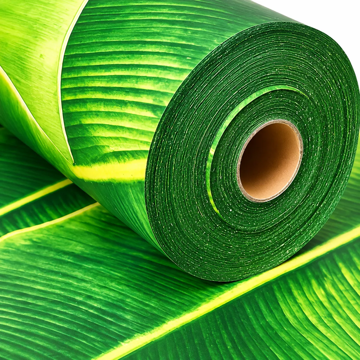 Banana leaf paper plate lamination Banana leaf paper plate lamination
