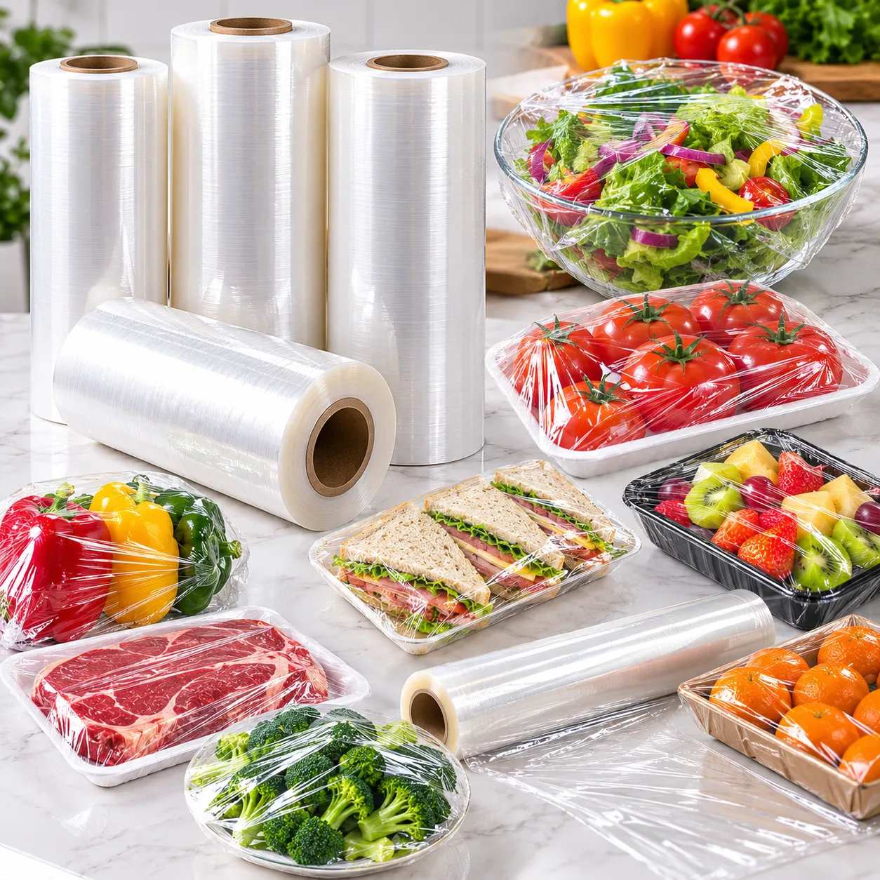 Cling Wrap Rewinder Machine application 3 Cling Wrap Rewinder Machine application 3