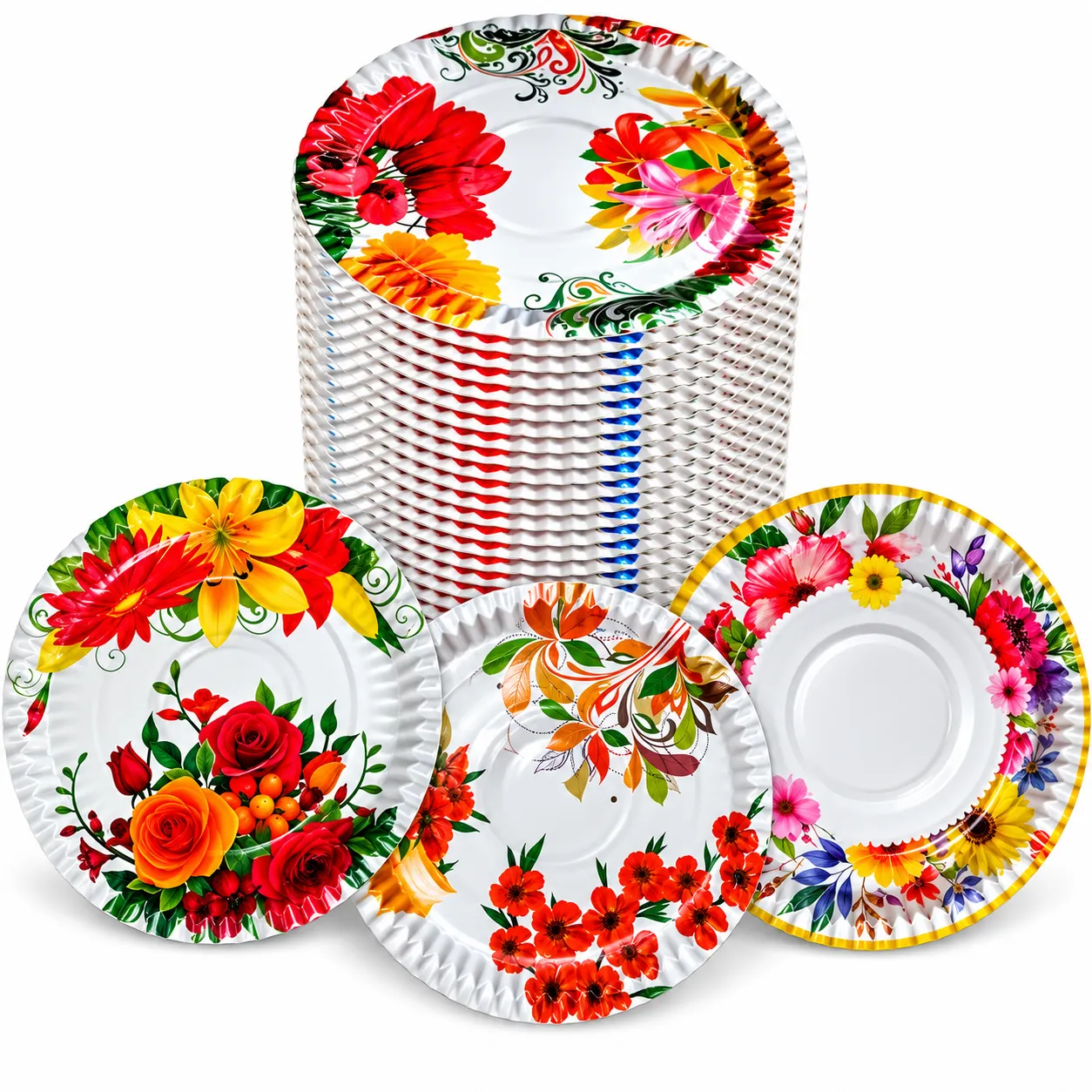 Colour full paper plate printing and lamination Colour full paper plate printing and lamination