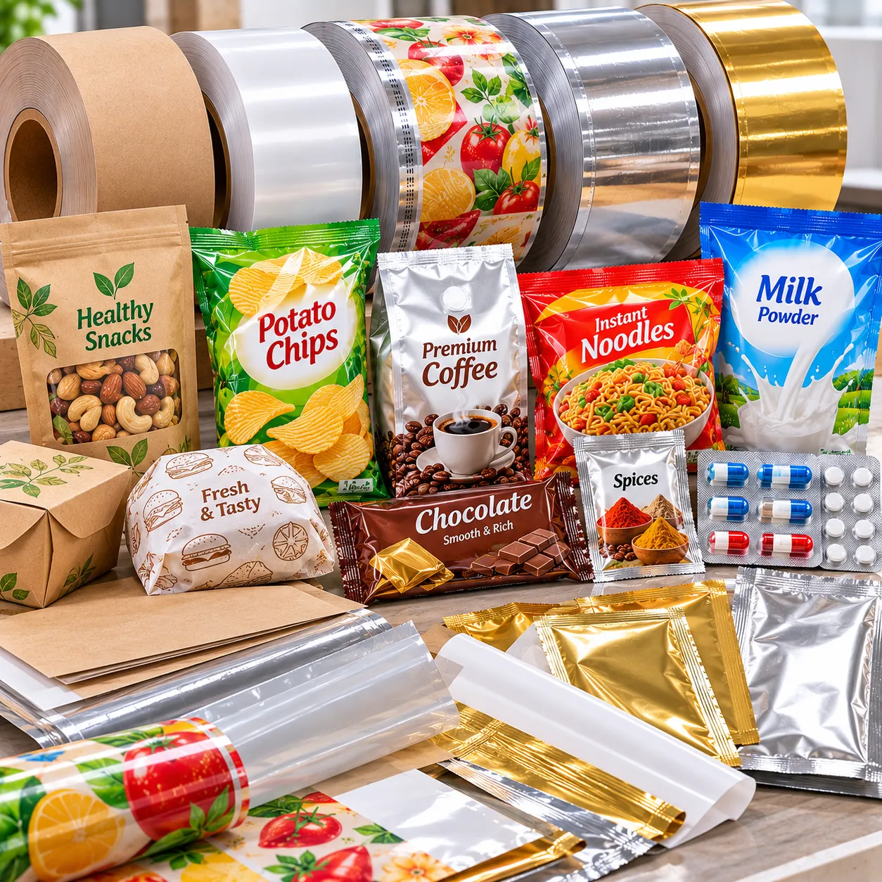Paper, Film & Foil Laminates