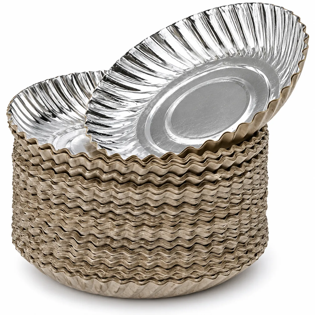 Paper plate lamination with cutter