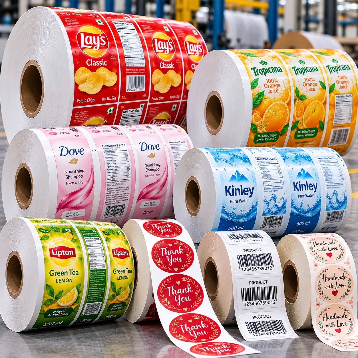Paper Roll Printing with Cutting Machine application 1 Paper Roll Printing with Cutting Machine application 1