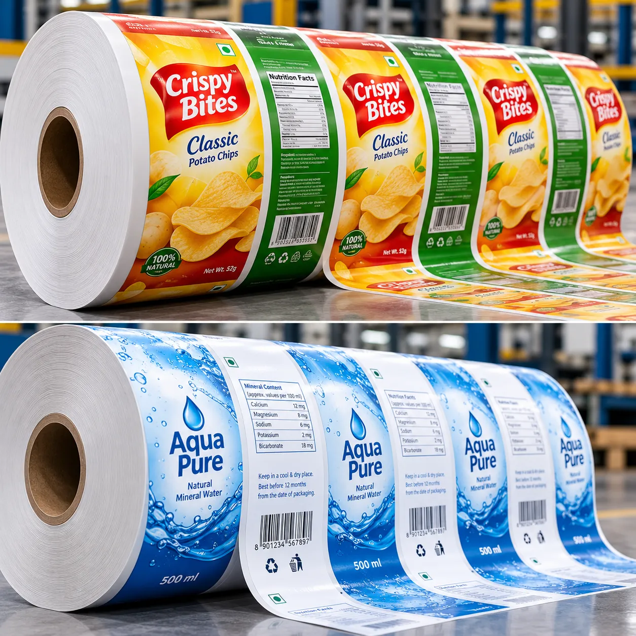 Paper Roll Printing with Cutting Machine application 2 Paper Roll Printing with Cutting Machine application 2