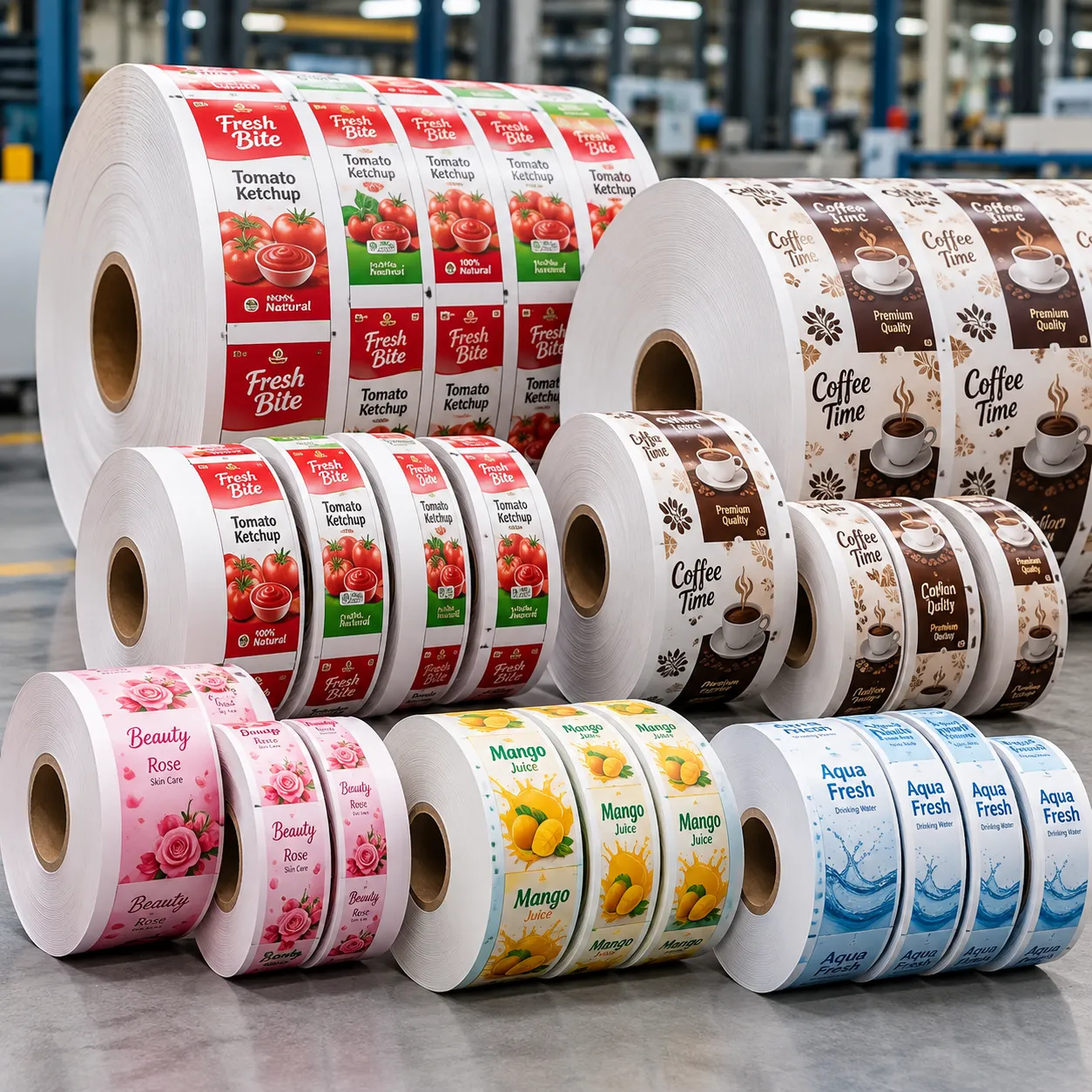 Paper Roll Printing with Cutting Machine application 3 Paper Roll Printing with Cutting Machine application 3