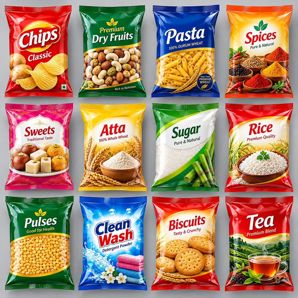 Printed BOPP Side Seal Bag Making Machine application 2