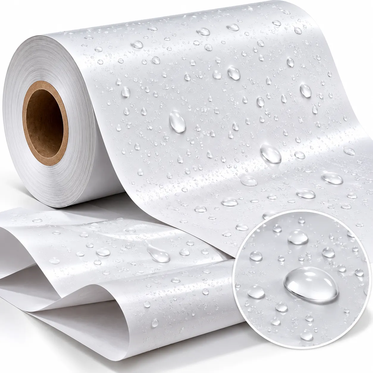 Waterproof White Paper Rolls Waterproof White Paper Rolls