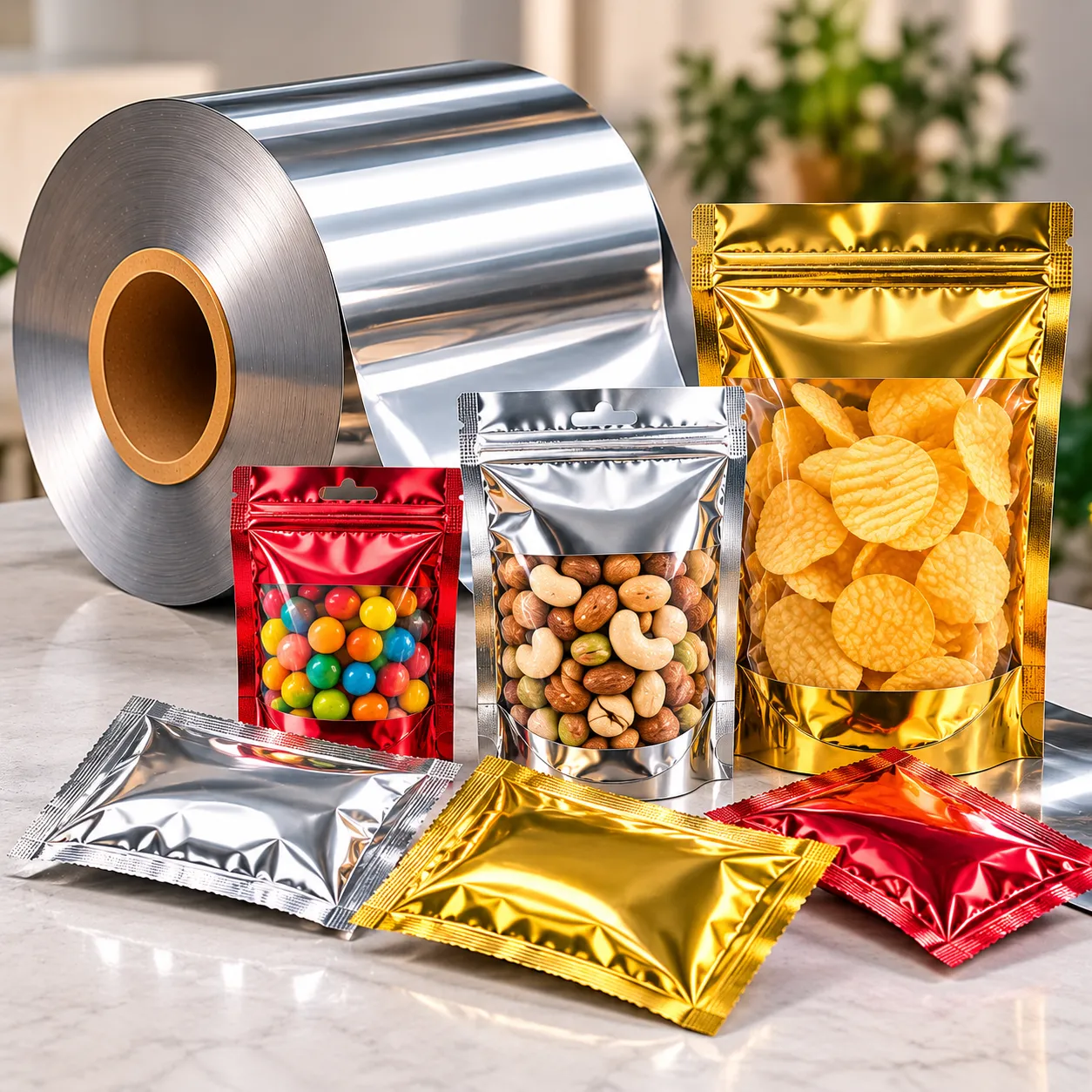 Metalized PET Film Machine application 1 Metalized PET Film Machine application 1