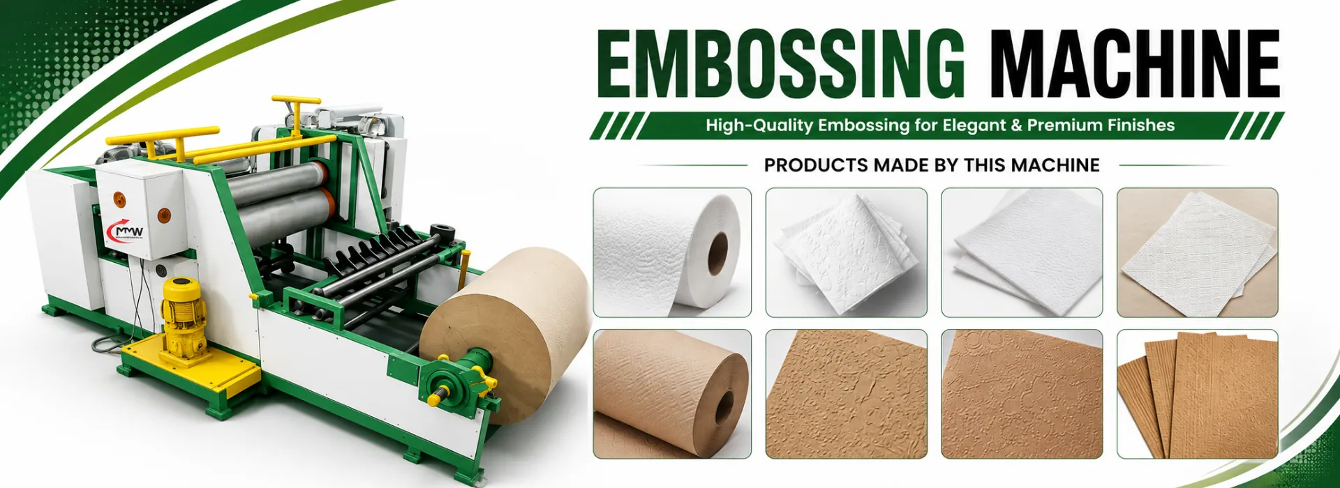 EMBOSSING MACHINE - Mohindra Mechanical Works EMBOSSING MACHINE - Mohindra Mechanical Works